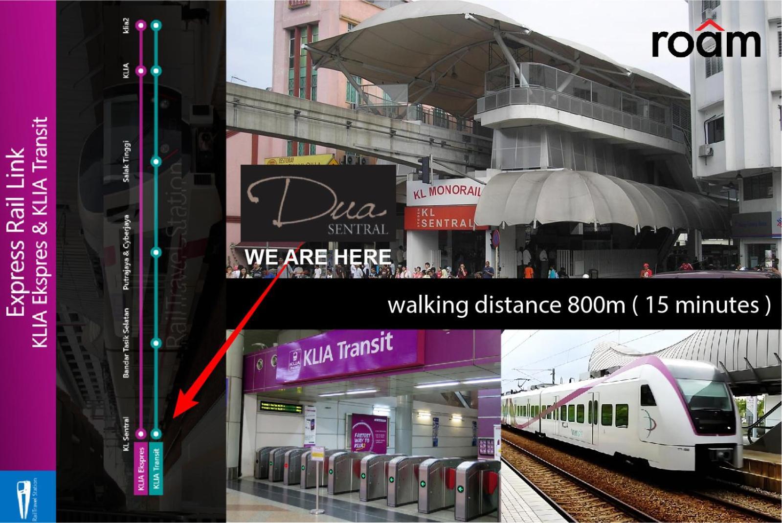 Dua Sentral Kl Sentral Apartman Kuala Lumpur Kültér fotó